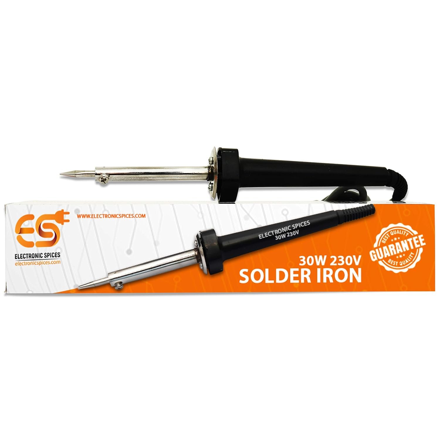 Electronic spices Heavy Duty 30W Pencil Type soldering Iron Copper Tip With long PVC Wire 230V - Image 2