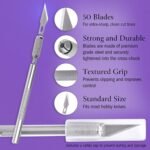 JustLatest Detail Pen Knife With 5 Sharp Blades For DIY, Art & Craft Work (1 Detail Knife + 5 Blades)
