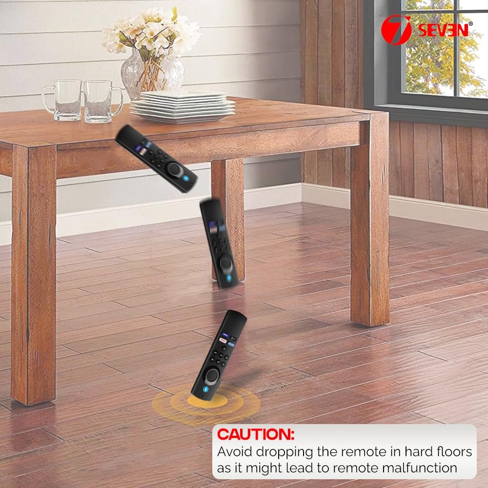 7SEVEN® Compatible with Fire Tv Stick Remote Original Model L5b83G S3L46N Only 3rd Generation Fire TV Stick 4K Device with Voice Bluetooth Remotes Control - Pairing Must, Refer Troubleshooting Steps - Image 11