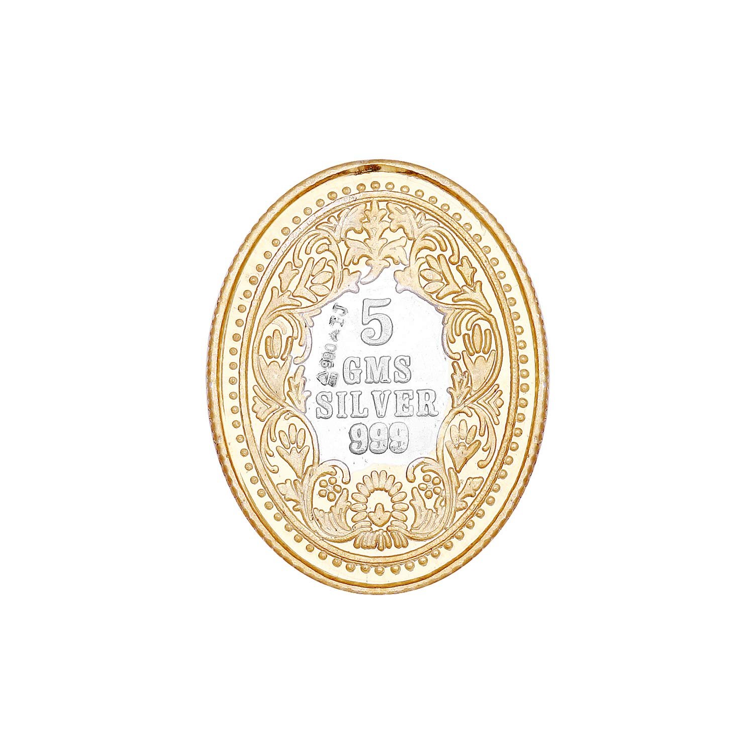 ijuels Sterling-Silver 5 gm Silver Coins for Men and Women (Combo of 2) - Image 4