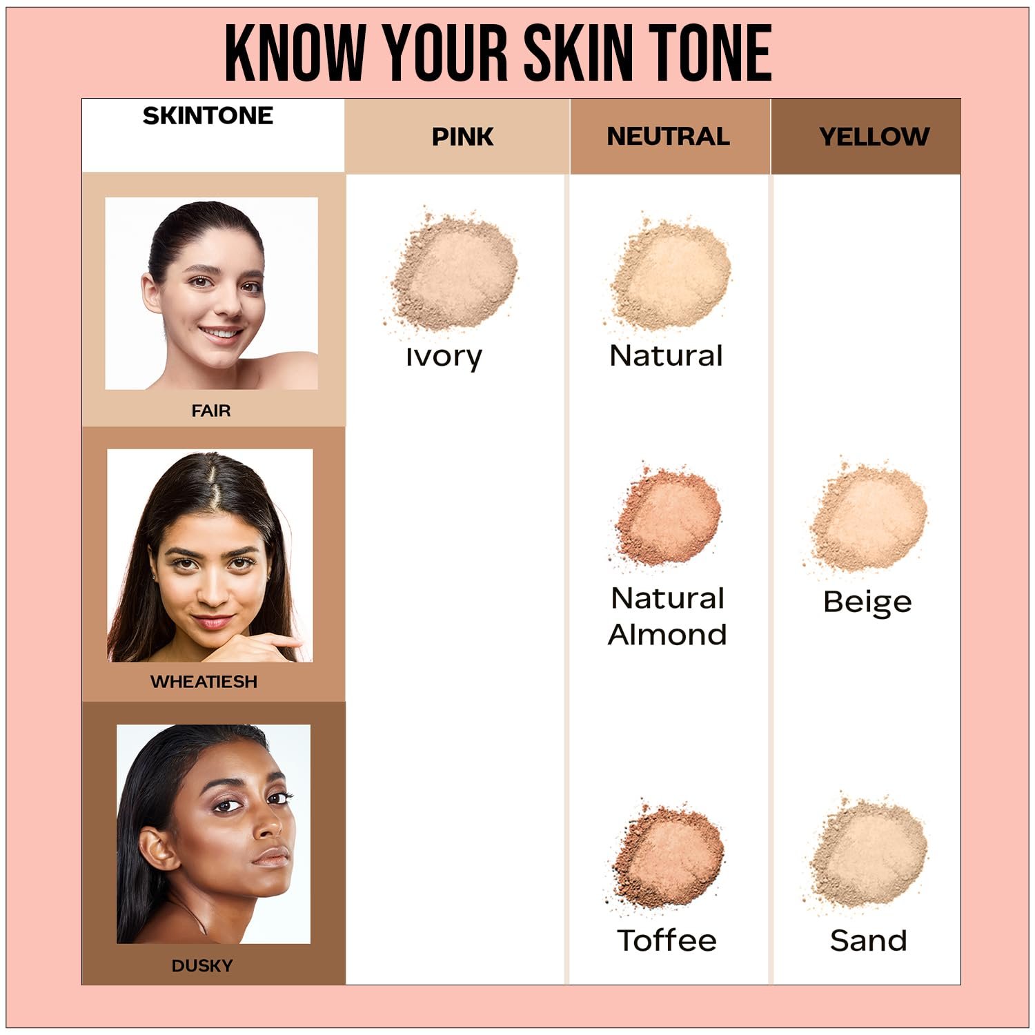 FACESCANADA Weightless Stay Matte Finish Compact Powder - Natural, 9g | Non Oily Matte Look | Evens Out Complexion | Hides Imperfections | Blends Effortlessly | Pressed Powder For All Skin Types - Image 4