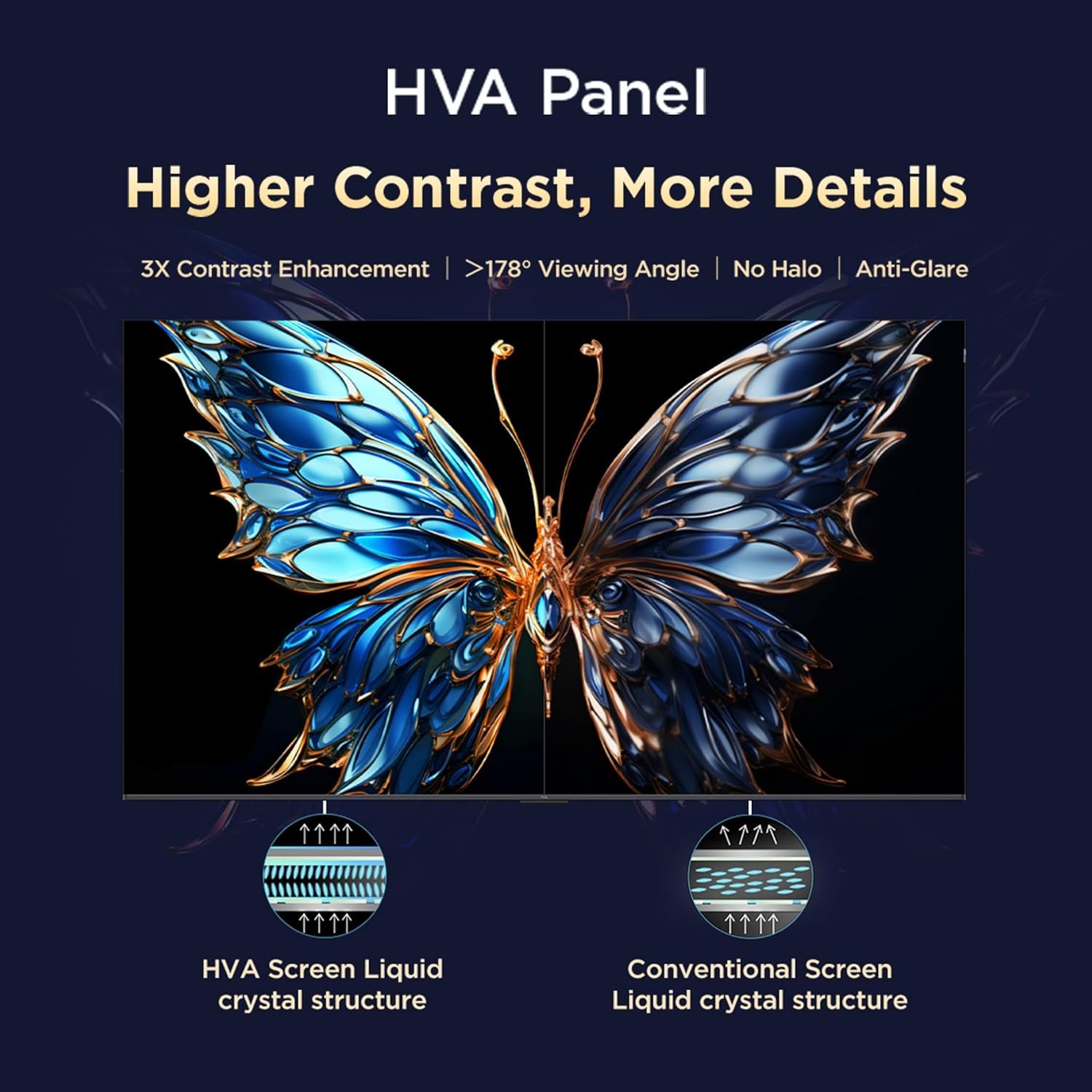 TCL 139 cm (55 inches) Metallic Bezel Less Series 4K Ultra HD Smart LED Google TV 55V6C (Black) - Image 9