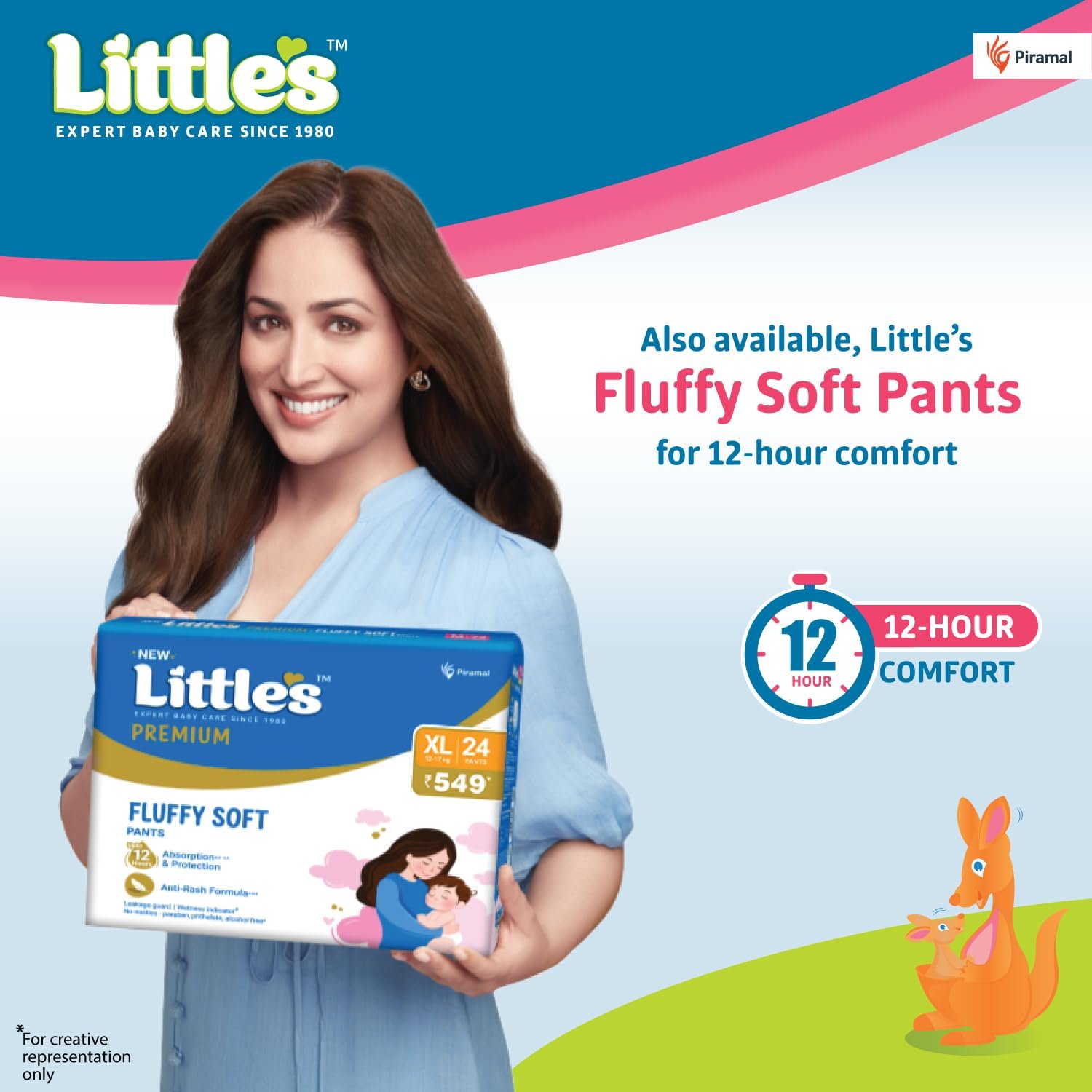 Little's Soft Cleansing Baby Wipes with Lid | 80 Wipes x Pack of 3 - 240 Wipes | Extra Thick & Moist Wet Wipes for Baby's | Prevents Rashes & Redness with Goodness of Aloe Vera, Vitamin E & Jojoba Oil - Image 8