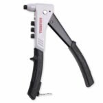 BUILDSKILL 10.5 Inch Heavy Duty Rivet Gun with 4 Interchangeable Nozzles | Ergonomic body | TPR Soft Grip | Tool-Free Operation | Compact & Durable Riveting Machine for Metalwork, Automotive & DIY Use