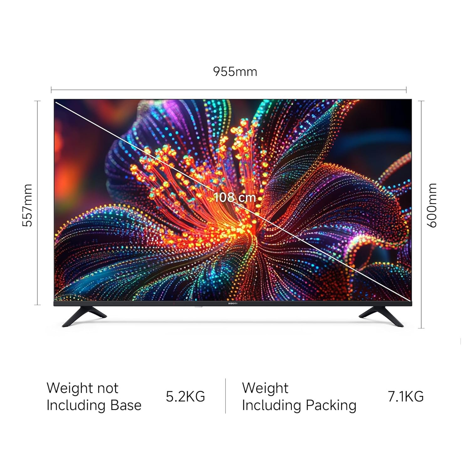 Xiaomi 108 cm (43 inch) A Full HD Smart Google LED TV L43MB-AFIN - Image 6