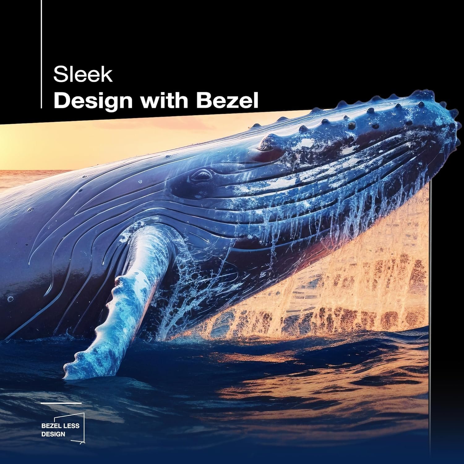 SANSUI 190 cm (75inch) 4K HDR Smart Google |HDR10+, HSR 120 Hz with Dolby Vision, Dolby Atmos & 30W Box Speaker QLED TV JSW75UG23QF (Midnight Black) - Image 8