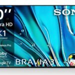 Sony BRAVIA 3 Series 126 cm (50 inches) 4K Ultra HD AI Smart LED Google TV K-50S30 (Black)