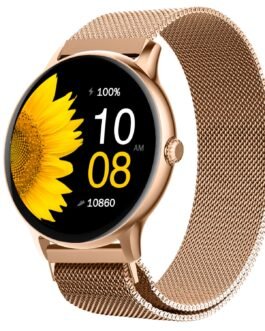 Fire-Boltt Phoenix Ultra Smart Watch 1.39” HD Display, Bluetooth Calling, AI Voice Assistant, 120 Sports Modes, IP67 Waterproof, SpO2 Monitor, Smart Watch for Man & Woman- Gold SS