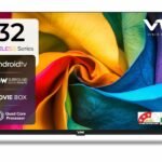 VW 80 cm (32 inches) Frameless Series HD Ready Android Smart LED TV VW32S (Black)