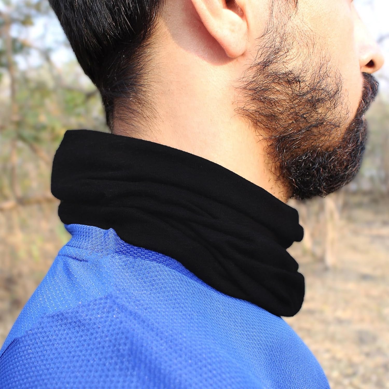 HEELIUM Bamboo Bandana for Men & Women | Super Soft | Odour-free & Breathable | Durable & Multipurpose Bandana - Image 6