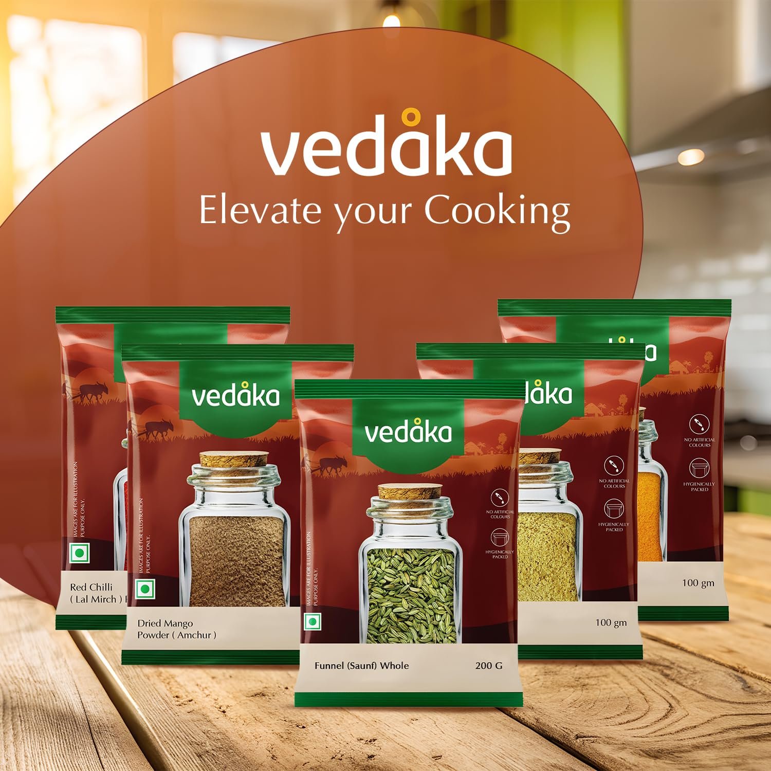 Amazon Brand - Vedaka Fennel Whole | 200 G | Saunf | No Added Colours or Preservatives - Image 11