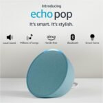Certified Refurbished Echo Pop| Smart speaker with Alexa and Bluetooth| Loud sound, balanced bass, crisp vocals