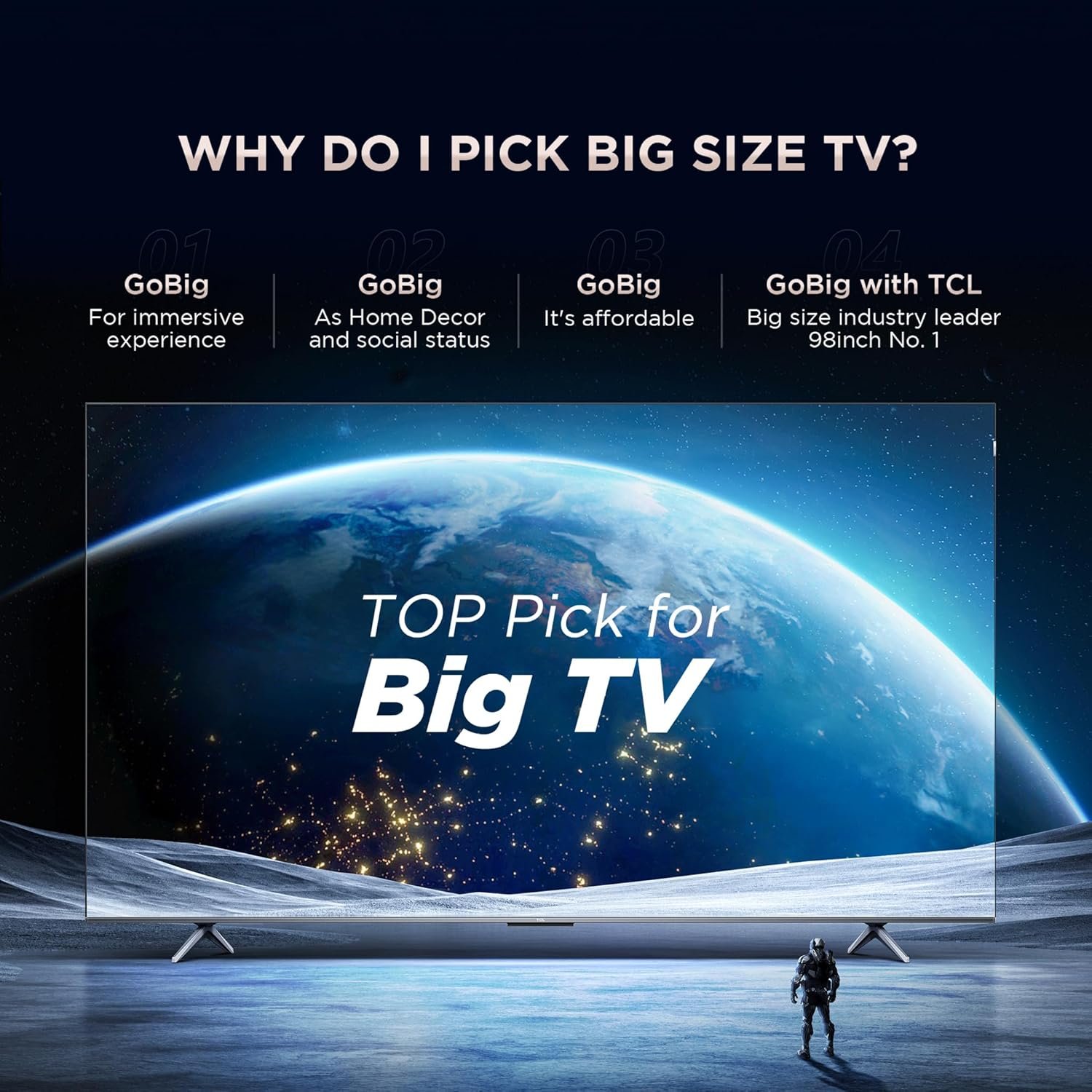 TCL 189 cm (75 inches) Metallic Bezel-Less Series 4K Ultra HD Smart LED Google TV 75V6B (Black) - Image 9