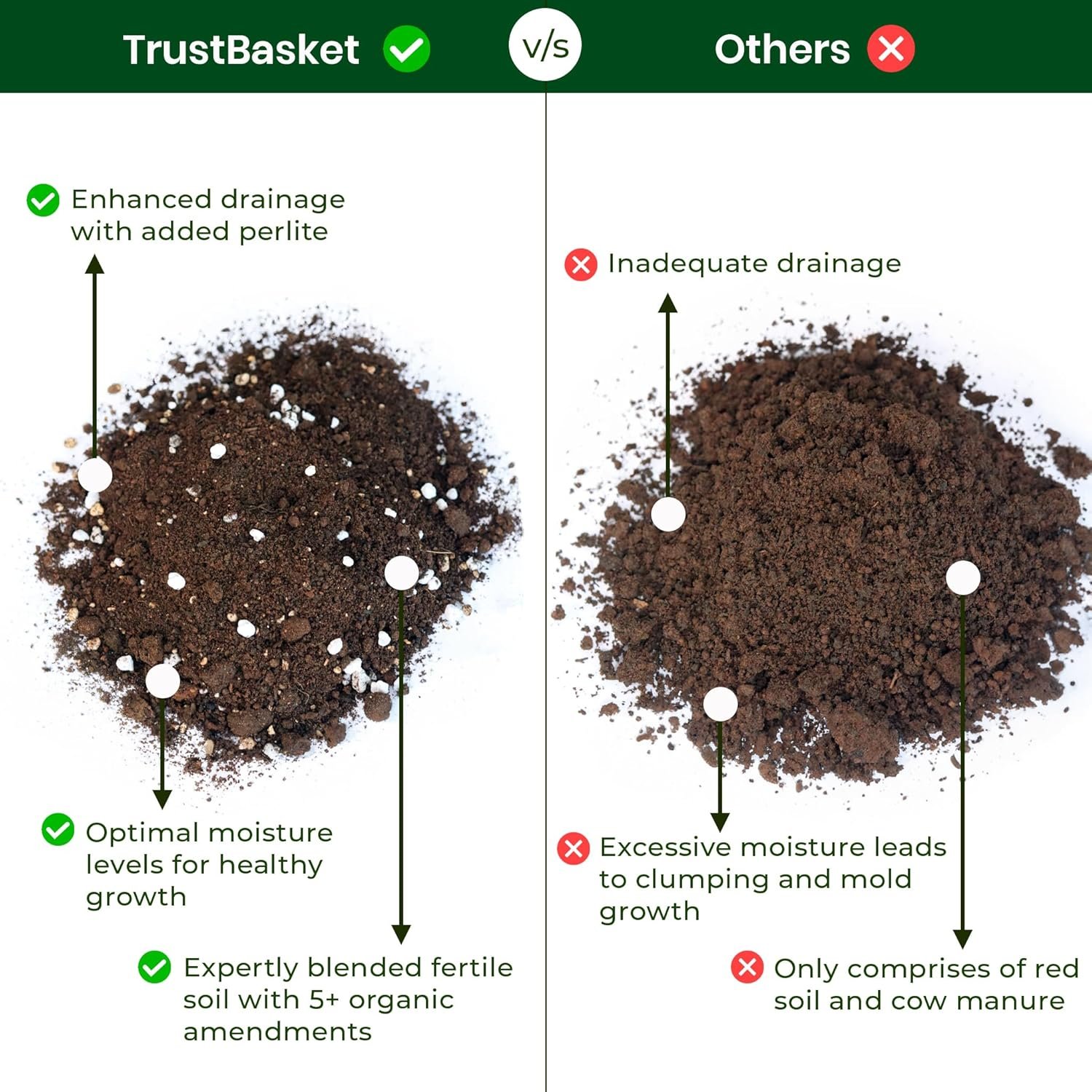 TrustBasket Enriched organic Earth Magic Potting Soil Fertilizer for Plants, 5 Kg - Image 2