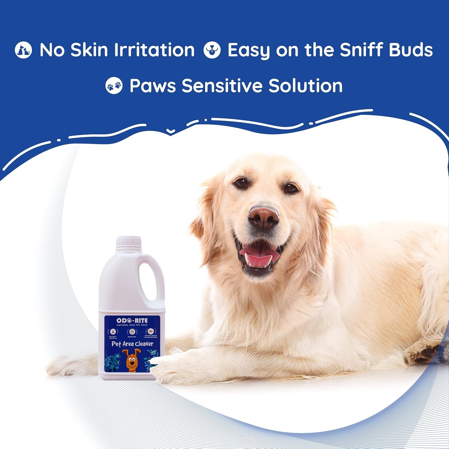 ODO-RITE Pet Area Cleaner/Kennel Wash/Kennel Cleaner/Pet Floor Cleaner/Bio-Technological Pet Floor Cleaner/Natural/Pet & Child Safe Floor Cleaner (1000 ml) - Image 4