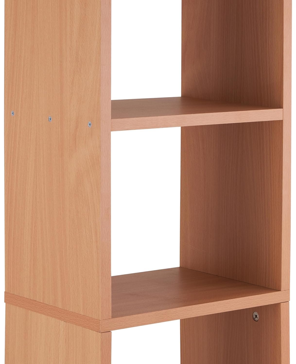 Amazon Brand - Solimo 6 Layer Engineered Wood Bookshelf | Multipurpose Home Decor Storage Rack | Showcase Organizer for Living Room, Kitchen, Bedroom, Office |Brown - Image 6