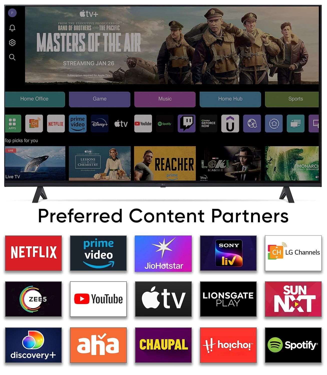 LG 139 cm (55 inches) UR75 Series 4K Ultra HD Smart LED TV 55UR75006LC - Image 3