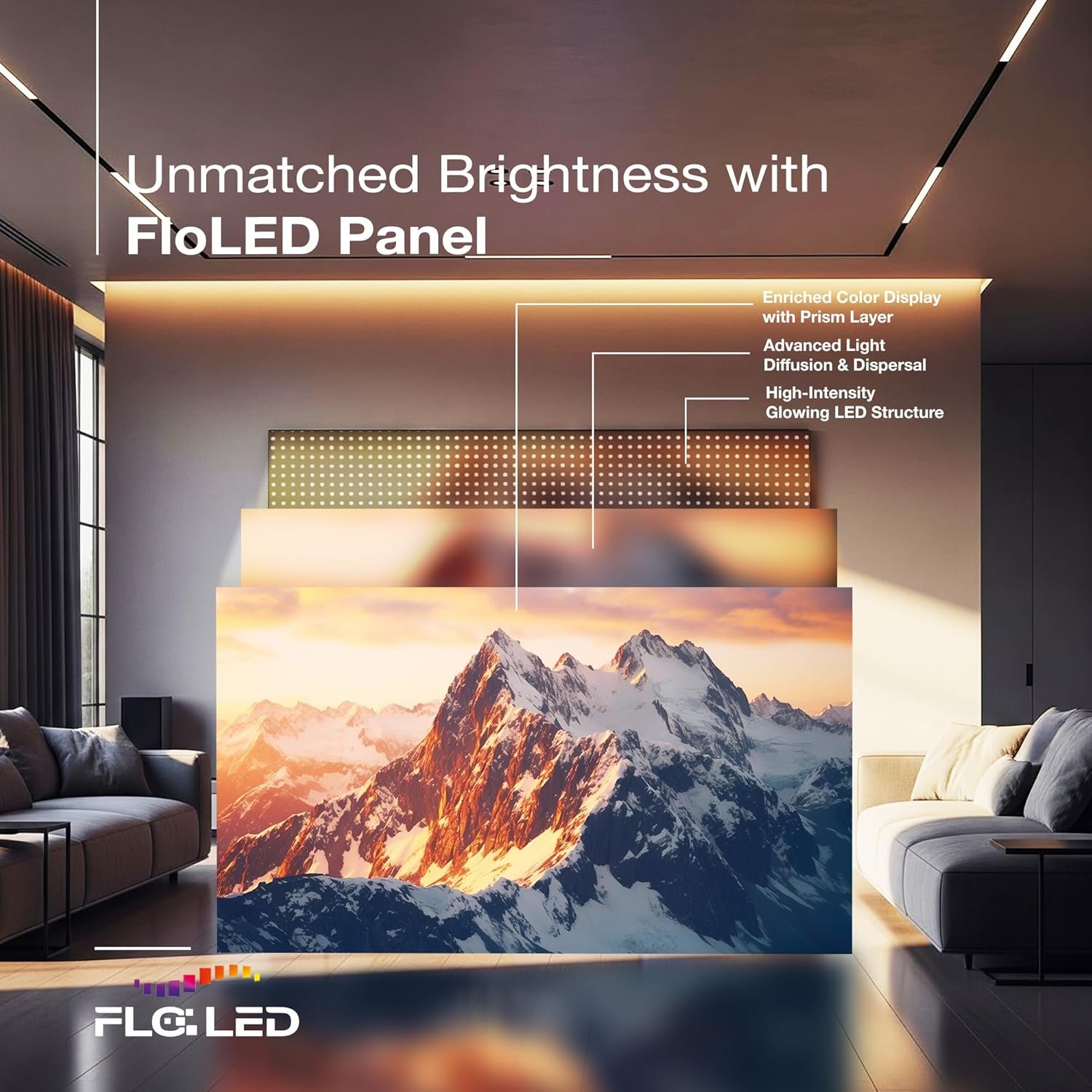 SANSUI 190 cm (75inch) 4K HDR Smart Google |HDR10+, HSR 120 Hz with Dolby Vision, Dolby Atmos & 30W Box Speaker QLED TV JSW75UG23QF (Midnight Black) - Image 6