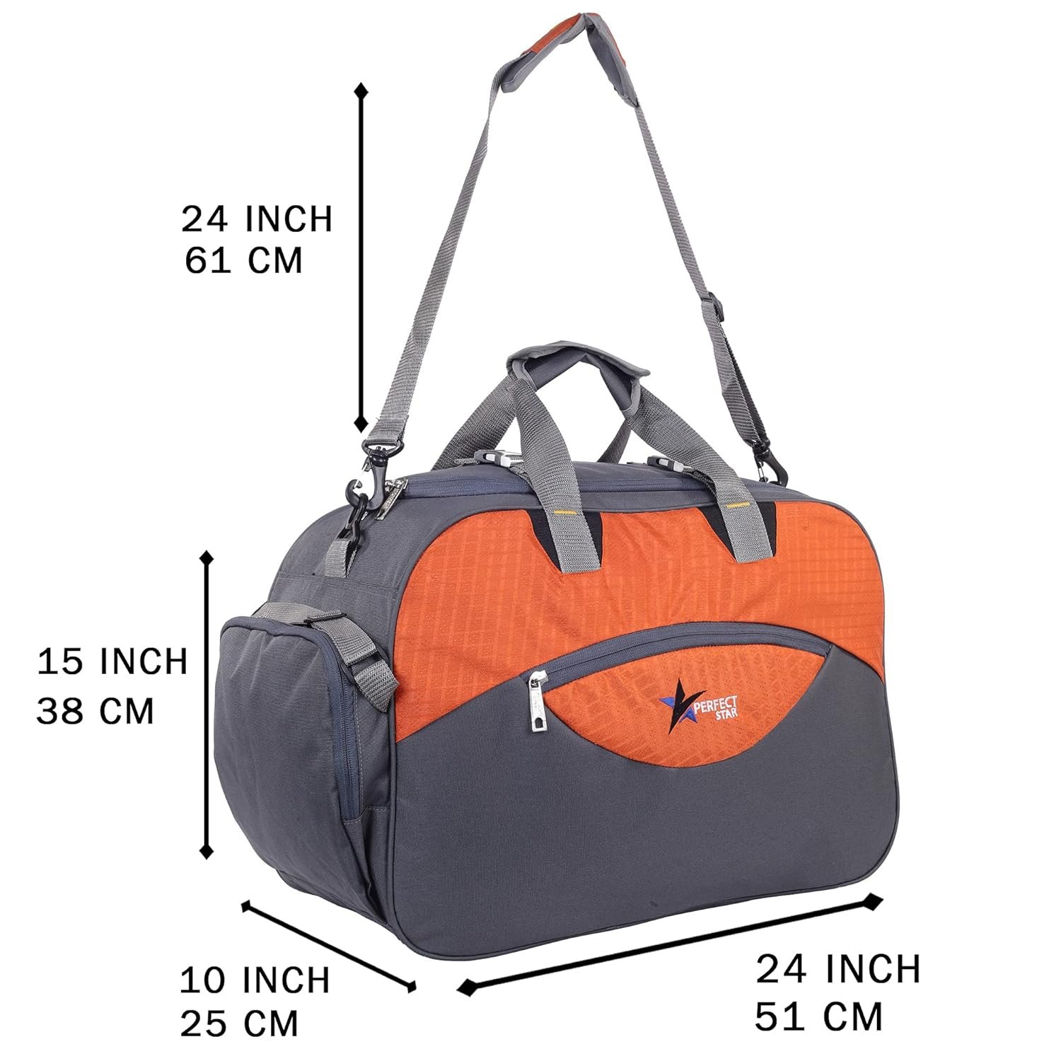 PERFECT STAR Travel Bags for Luggage Trolley Bags for Travel Duffle Bags Women Travel Bag with Wheels Travel Bags Duffle Bag with Wheels Wheel bagsduffle Trolley Bags for Travel Trolly Bag - Image 6