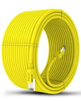 FEDUS Cat6 Ethernet Cable, High-Speed 550Mhz 10 Gigabit Speed Utp Lan Cable For Laptop, Personal Computer, Router, Server, Television Modem (Router Yellow, 32.8 Feet, 10 Meter) FEDUS Cat6 Ethernet Cable, High-Speed 550Mhz 10 Gigabit Speed Utp Lan Cable For Laptop, Personal Computer, Router, Server, Television Modem (Router Yellow, 32.8 Feet, 10 Meter)