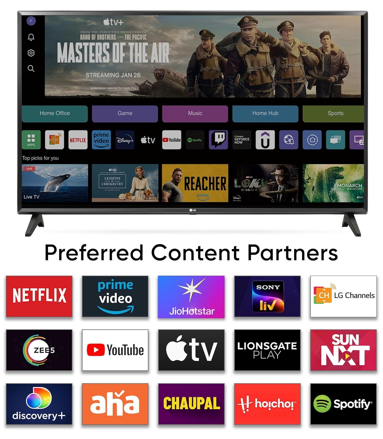 LG 80 cms (32 inches) LR570 Series Smart webOS LED TV 32LR570B6LA - Image 3