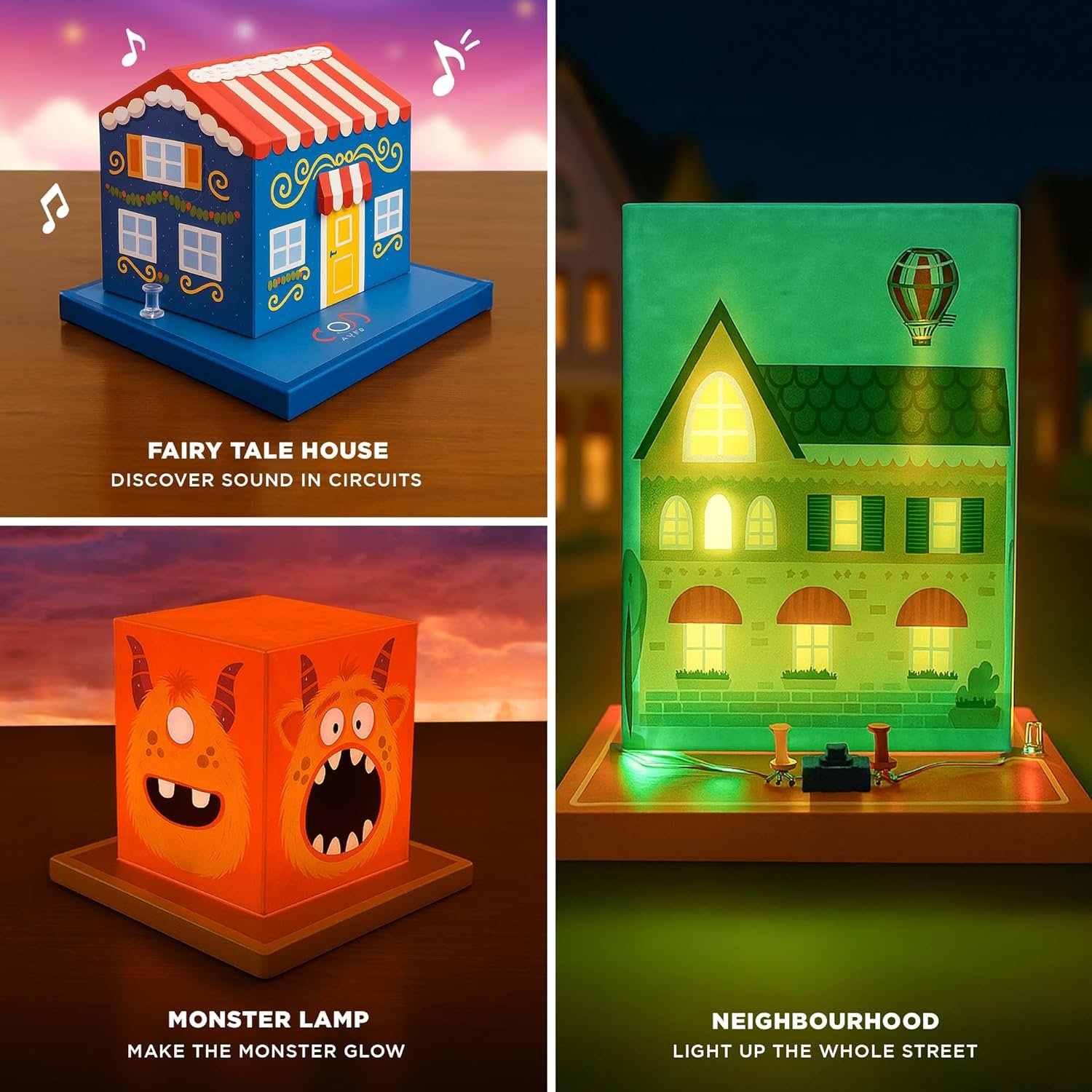 Einstein Box Ultimate Electricity & Science Kit | Science Project Kit | Electric Project Kit | Electronic Circuits | Electric Circuit Kit | Toys for Kids Ages 8-15 Years | Science Experiment Kit - Image 5