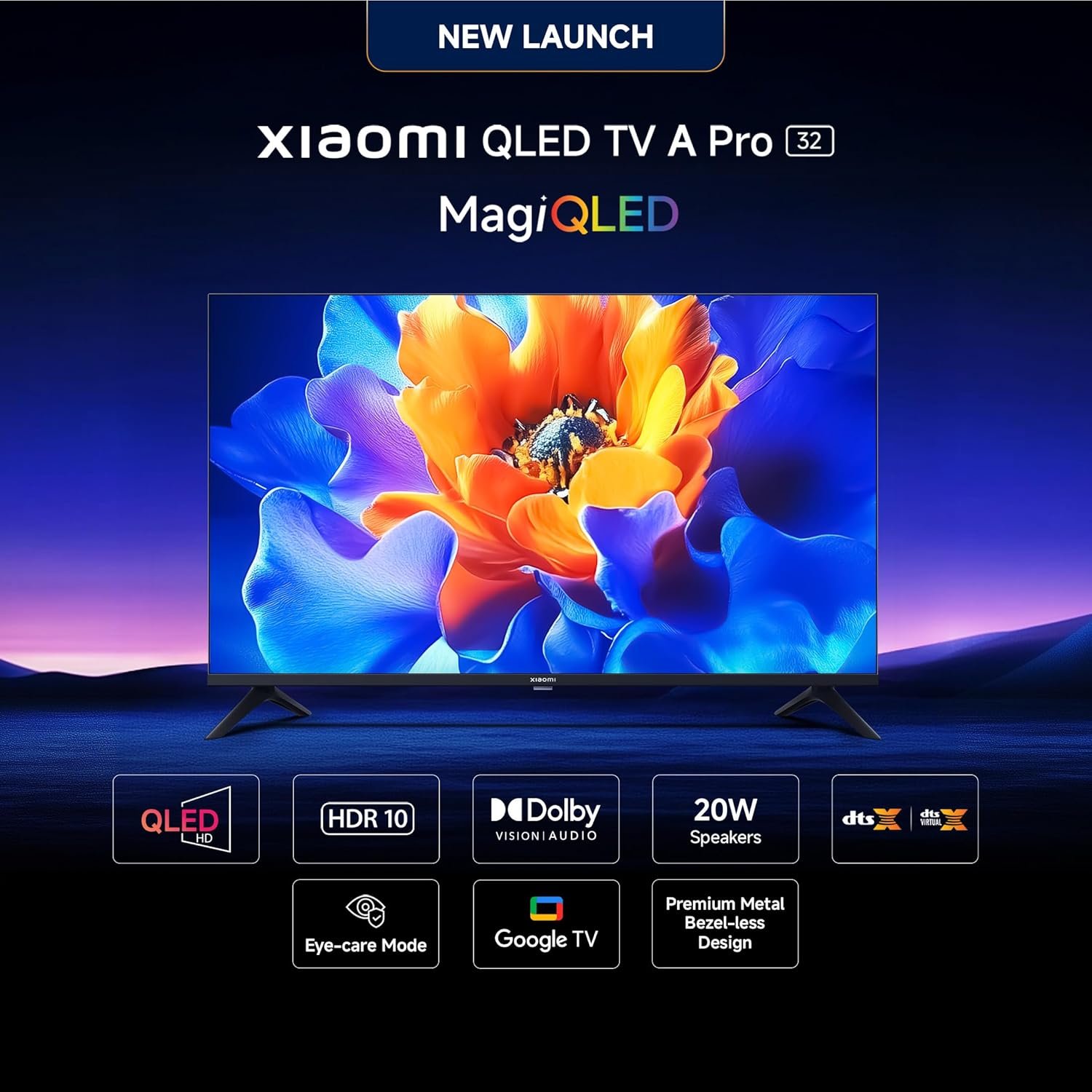 Xiaomi 80 cm (32 inches) A Pro QLED Series Smart TV L32MB-APIN - Image 2