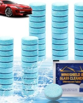 TEKCOOL Concentrated Automotive Glass Wiper Cleaning Tablets, Car Windshield Washer Solid Tablets, Glass Cleaner Tablets (Pack of 50). TEKCOOL Concentrated Automotive Glass Wiper Cleaning Tablets, Car Windshield Washer Solid Tablets, Glass Cleaner Tablets (Pack of 50).