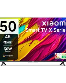 Xiaomi MI 125 cm (50 inches) X Series 4K LED Smart Google TV L50MA-AUIN (Black) Xiaomi MI 125 cm (50 inches) X Series 4K LED Smart Google TV L50MA-AUIN (Black)
