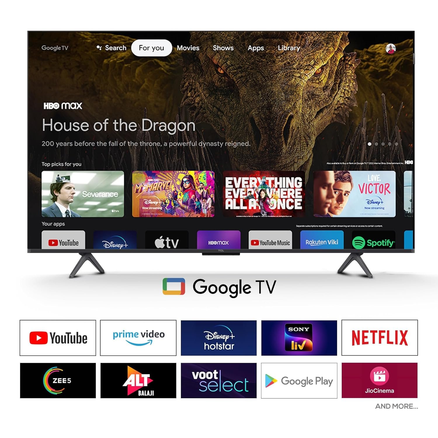 TCL 139 cm (55 inches) 4K UHD Smart QD-Mini LED Google TV 55Q6C - Image 3