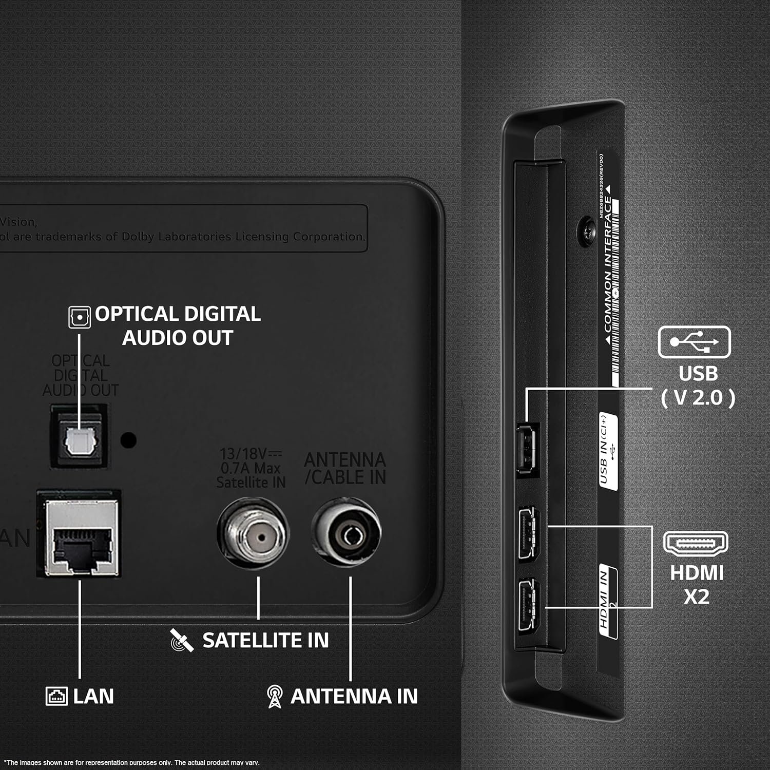 LG 80 cms (32 inches) LR570 Series Smart webOS LED TV 32LR570B6LA - Image 4