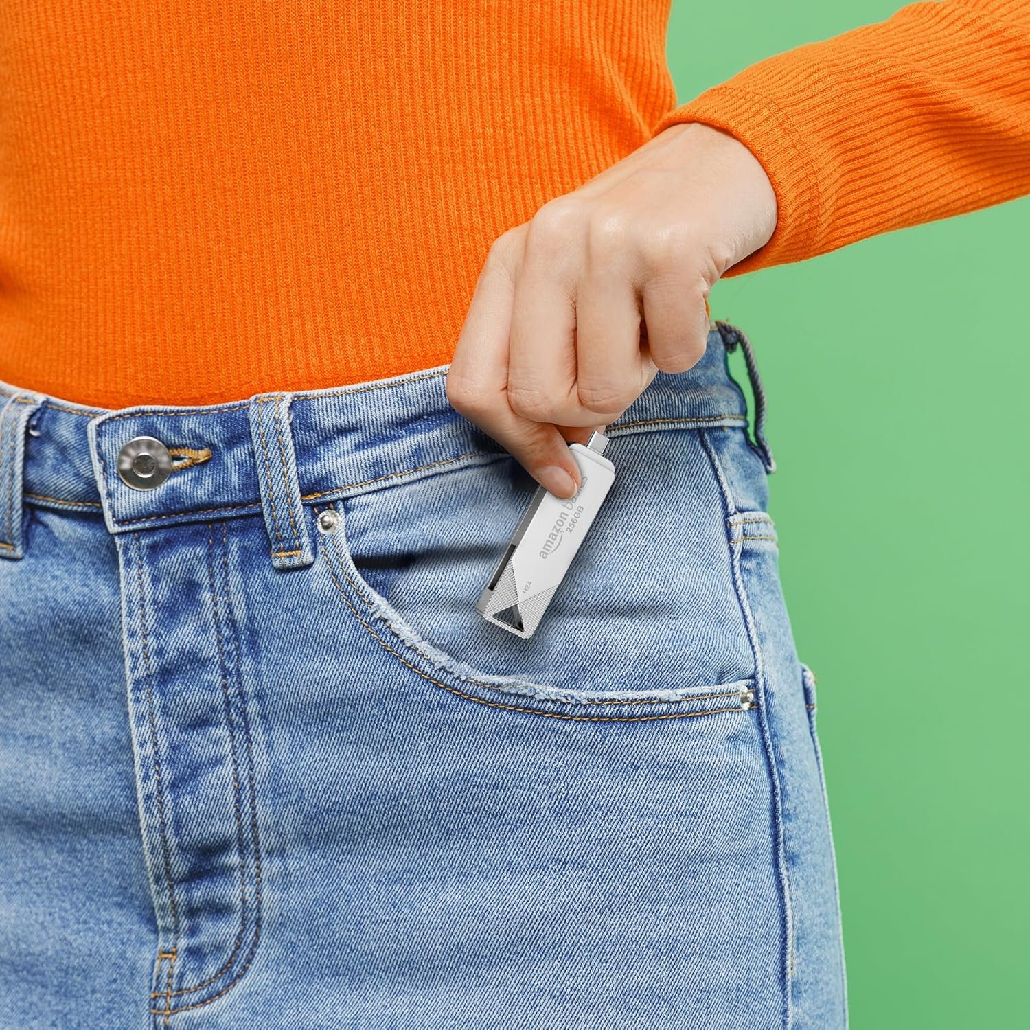 Amazon Basics 256GB USB 3.0 Flash Drive | 80+ Mbps Read Speed | Dual Interface Type-C & USB | High-Speed Data Transfer (Metal) - Image 6