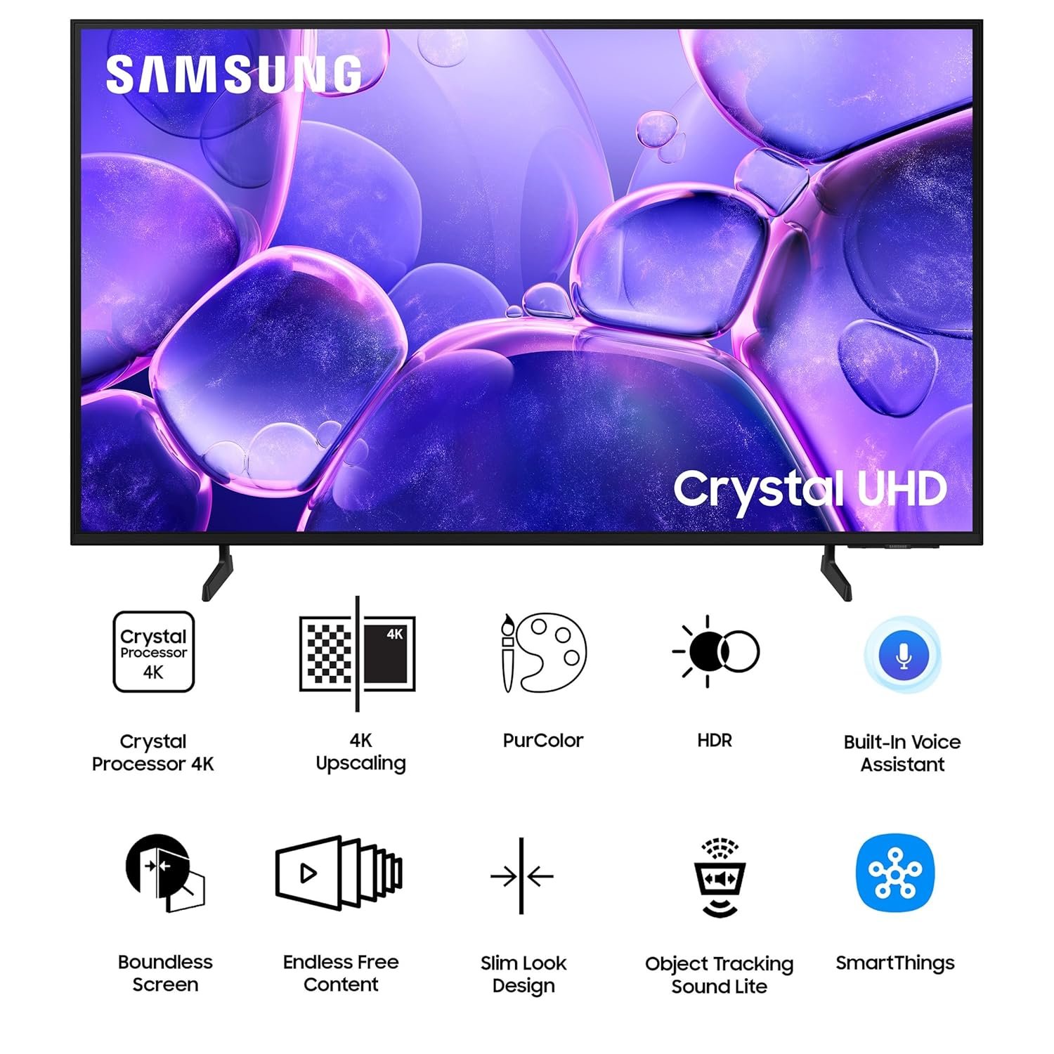 Samsung 108 cm (43 inches) Crystal 4K Vista Pro Ultra HD Smart LED TV UA43UE86AFULXL - Image 3
