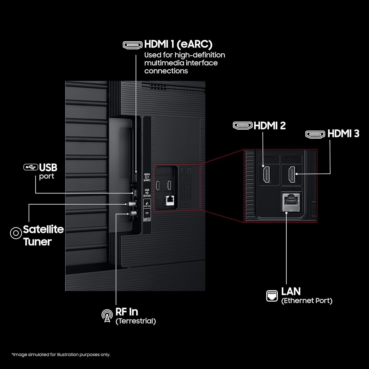 Samsung 108 cm (43 inches) Crystal 4K Vista Pro Ultra HD Smart LED TV UA43UE86AFULXL - Image 7