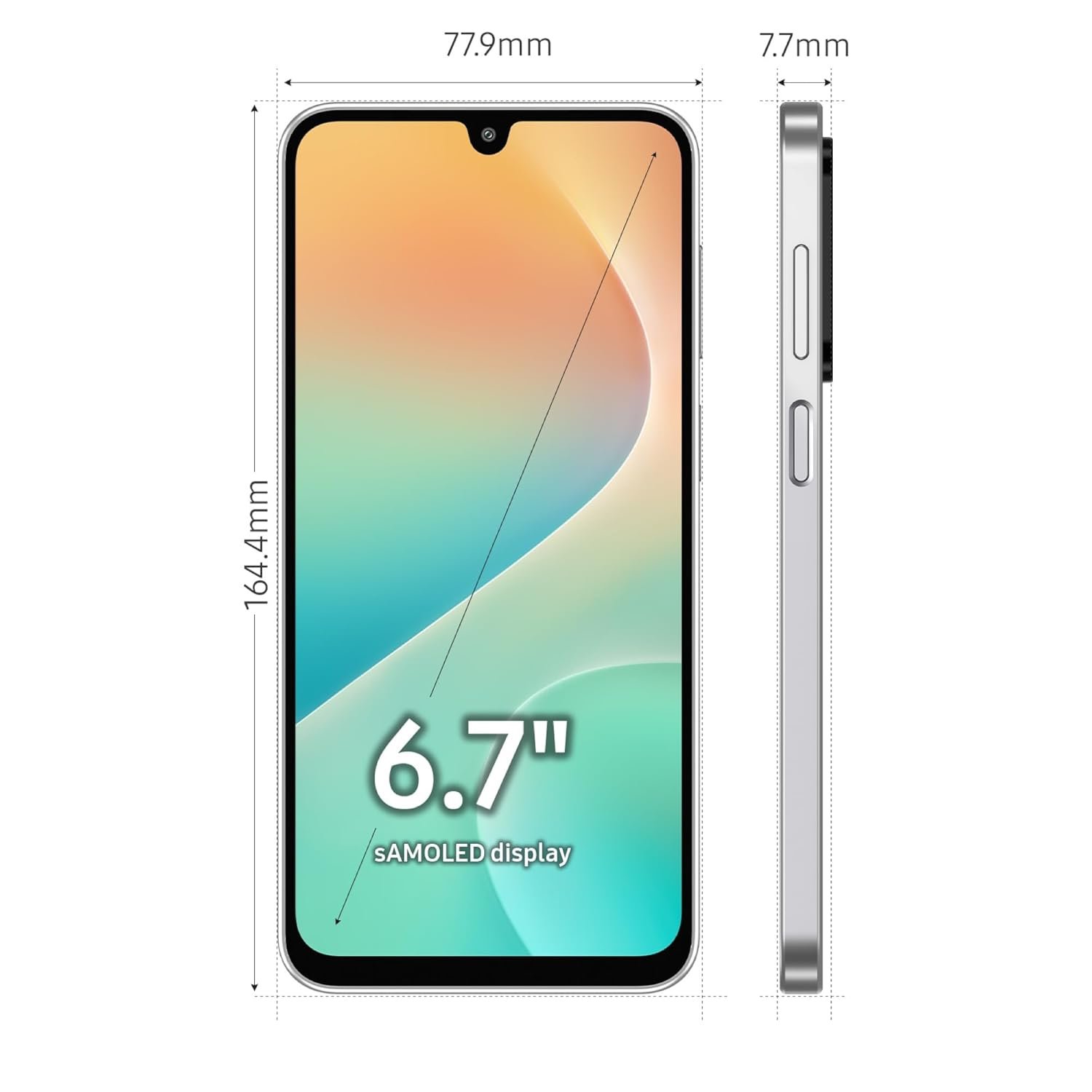 Samsung Galaxy M36 5G (Serene Green, 8 GB RAM, 128 GB Storage)| Circle to Search| Google Gemini| Corning Gorilla Glass Victus+| 7.7mm Slim| AI Enhanced 50 MP OIS Triple Camera| Unmatched Nightography - Image 10