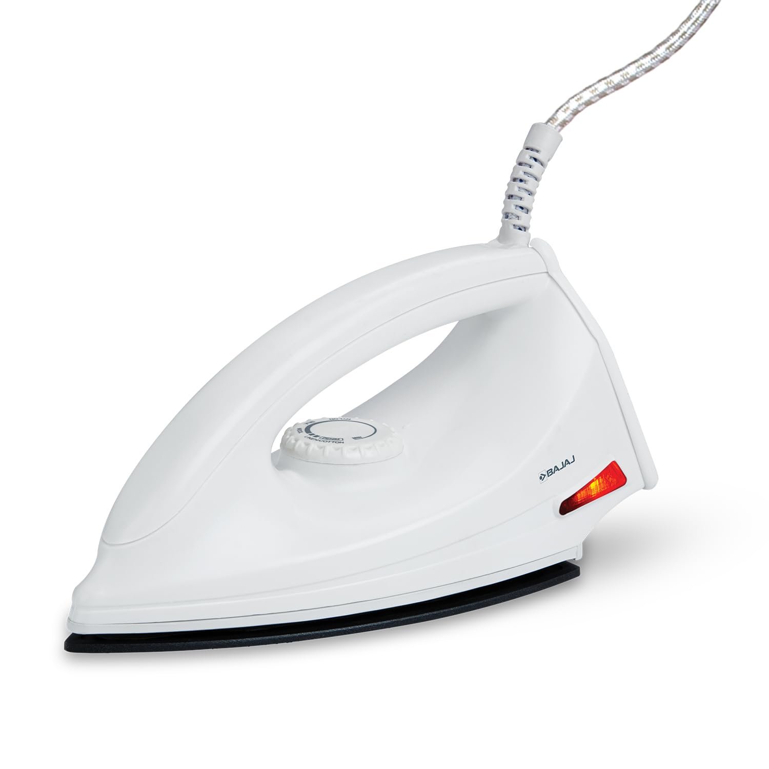 Bajaj DX-6 1000 Watts Dry Iron | Advance Soleplate And Anti-Bacterial German Coating Technology | Thermol Fuse Safety | Auto Shut-Off | Cool Touch Body | 2 Yr Warranty 【White】 - Image 2