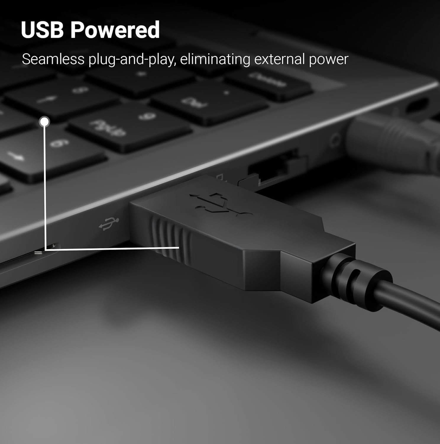 ZEBRONICS Fame, 2.0 USB Computer Speakers, 5 Watts, USB Powered, AUX, Volume Control Pod for PC, Laptops, Desktop - Image 5