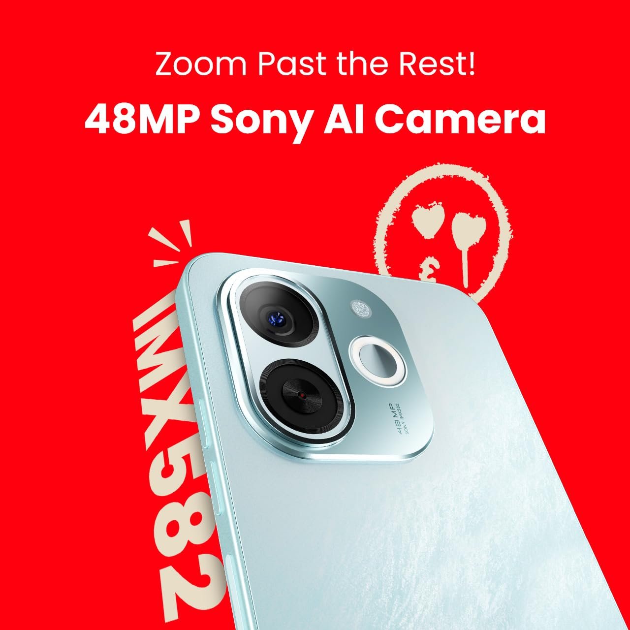 Tecno POP 9 5G (Azure Sky, 8GB+128GB) | D6300 5G Processor | 48MP Sony AI Camera | 4+ Year Lag Free Fluency |5000 mAh Battery |Dual Speaker | Without Charger - Image 7