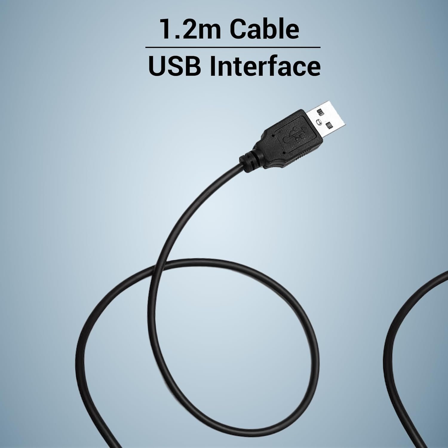 ZEBRONICS ZEB-KM2100 Multimedia USB Keyboard Comes with 114 Keys Including 12 Dedicated Multimedia Keys & with Rupee Key - Image 9