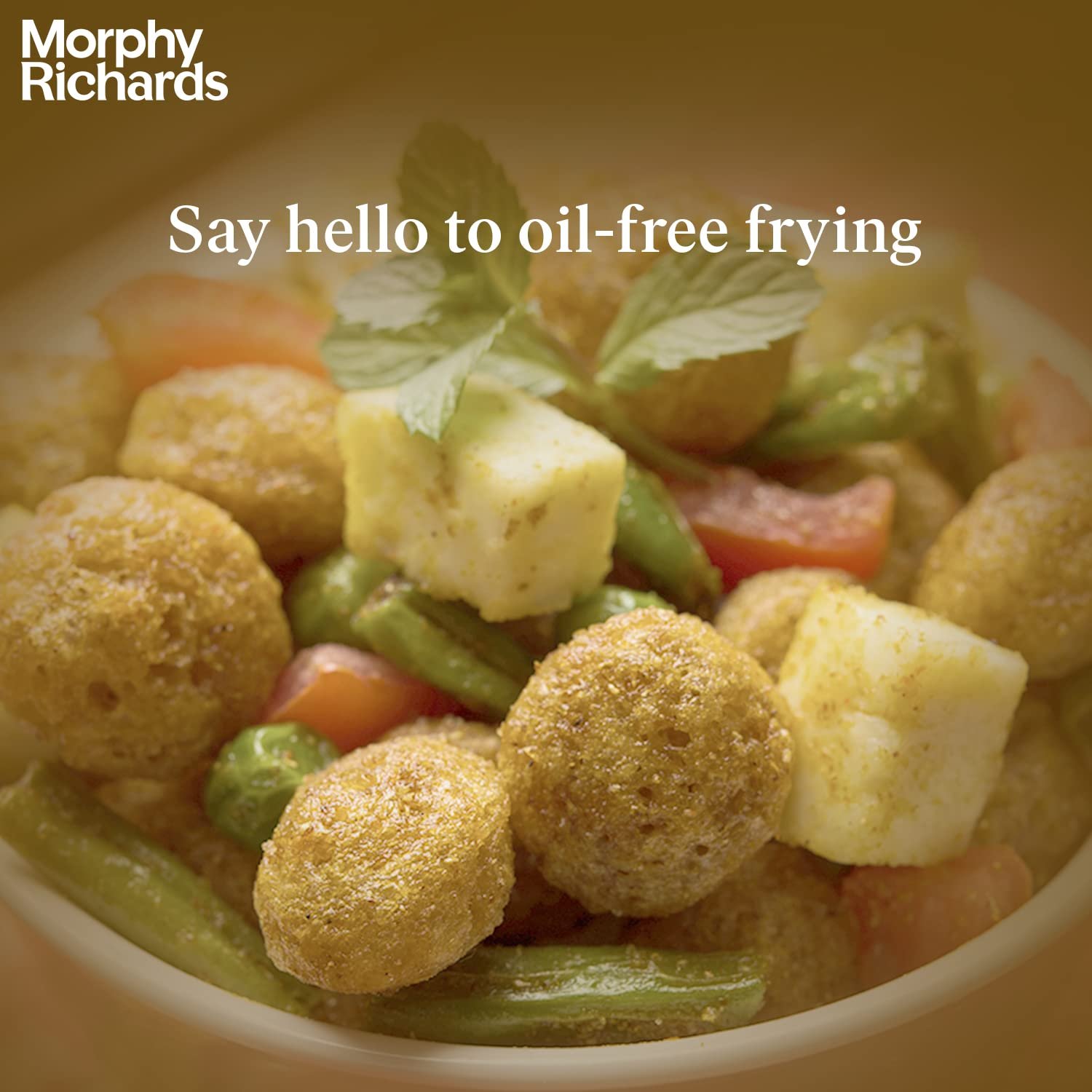 Morphy Richards Digital Air Fryer for Home | 5L Capacity | 1500W | Digital Control | Dual Fan Tech | Adjustable Time & Temp | Voltage Protection | 2-Year Warranty | Black - Image 6