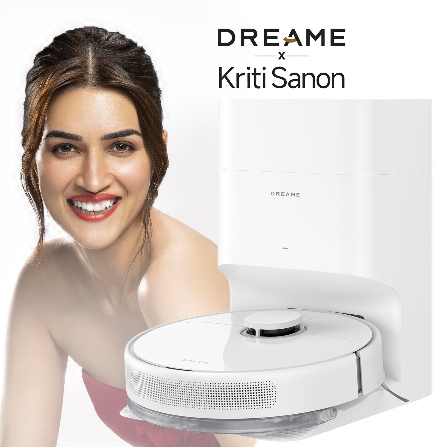 Dreame D10 Plus Gen 2 Robot Vacuum Cleaner with Automatic Dust Emptying, Stores up to 90 Days of Dust, LiDAR Navigation, 6000 Pa Suction Power for Carpets and Pet Hair, 285-Minute Battery, White - Image 3