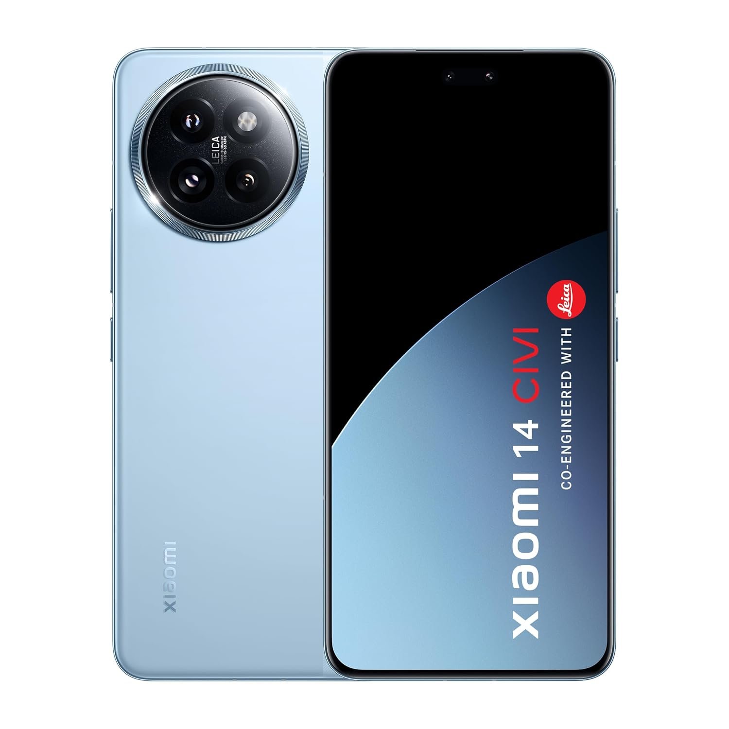 XIAOMI 14 Civi Cruise Blue (8GB RAM 256GB Storage) | 50 MP Leica Triple Camera| SD 8s Gen 3 | 1.5K Quad Curved AMOLED HyperOS - Image 2