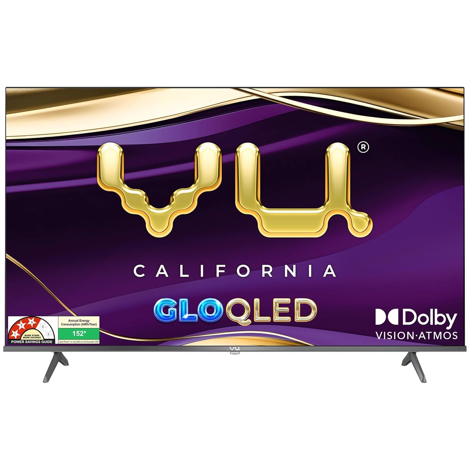 VU 126cm (50 inches) GloQLED Series 4K QLED Smart Google TV 50GLOQLED25 - Image 2