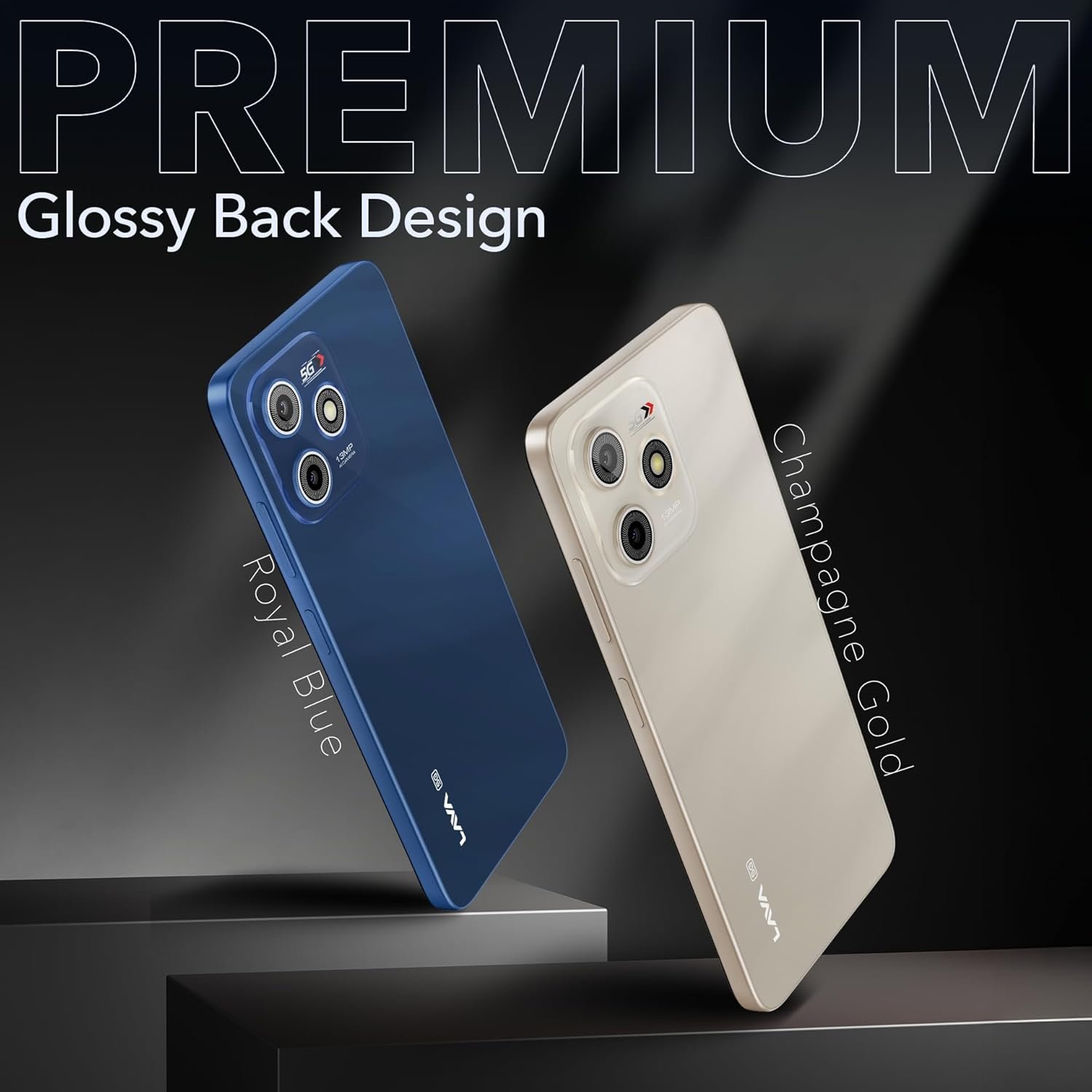 Lava Bold N1 5G (Royal Blue, 4GB RAM, 64GB Storage) |Bigger 6.75" HD+ Notch Display | Octacore 5G Processor | 13 MP AI Camera |5000 mAh Battery| IP54 Rated Dust & Water Splash Proof - Image 11