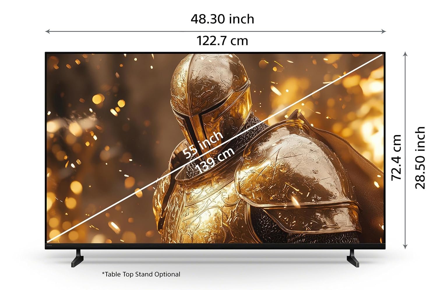 Sony 139 cm (55 inches) BRAVIA 2M2 Series 4K Ultra HD Smart LED Google TV K-55S25BM2-2 Years Warranty for Limited Period - Image 7