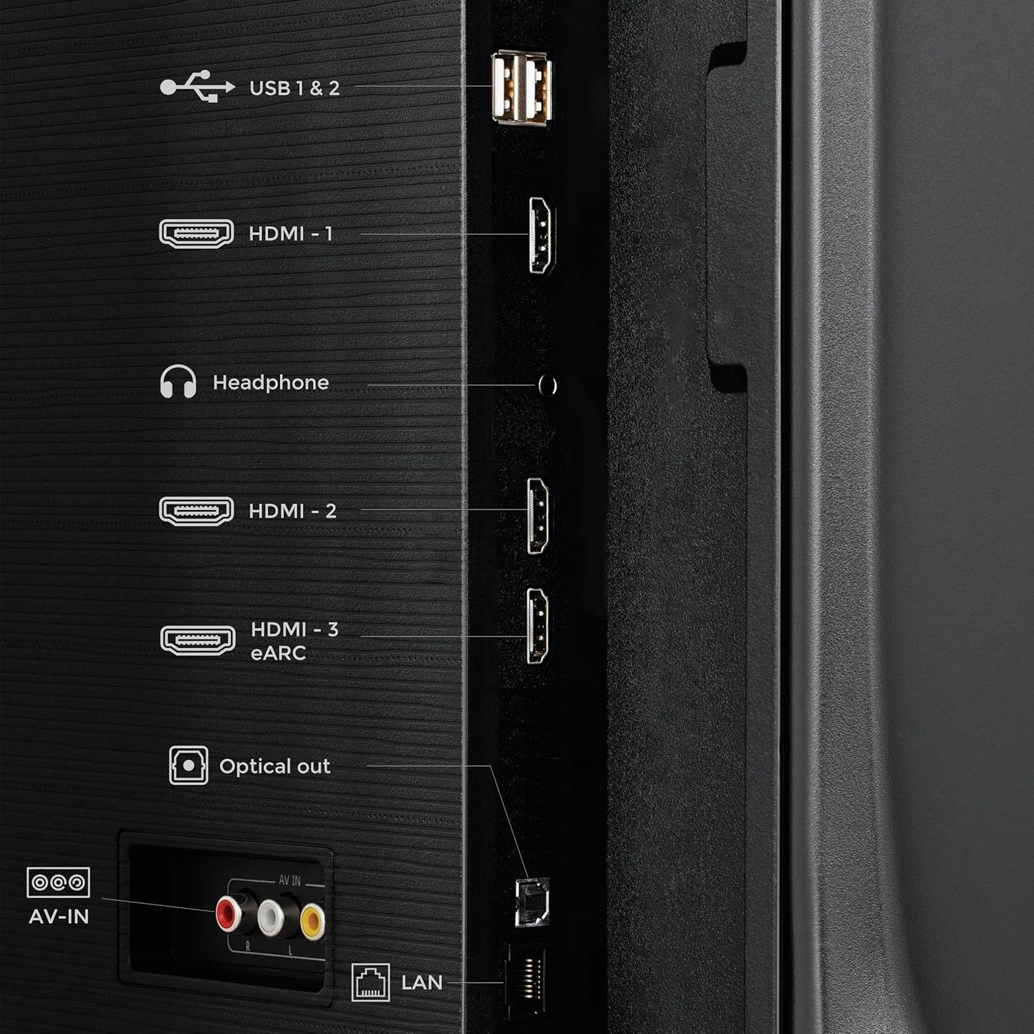 VU 126cm (50 inches) GloQLED Series 4K QLED Smart Google TV 50GLOQLED25 - Image 5