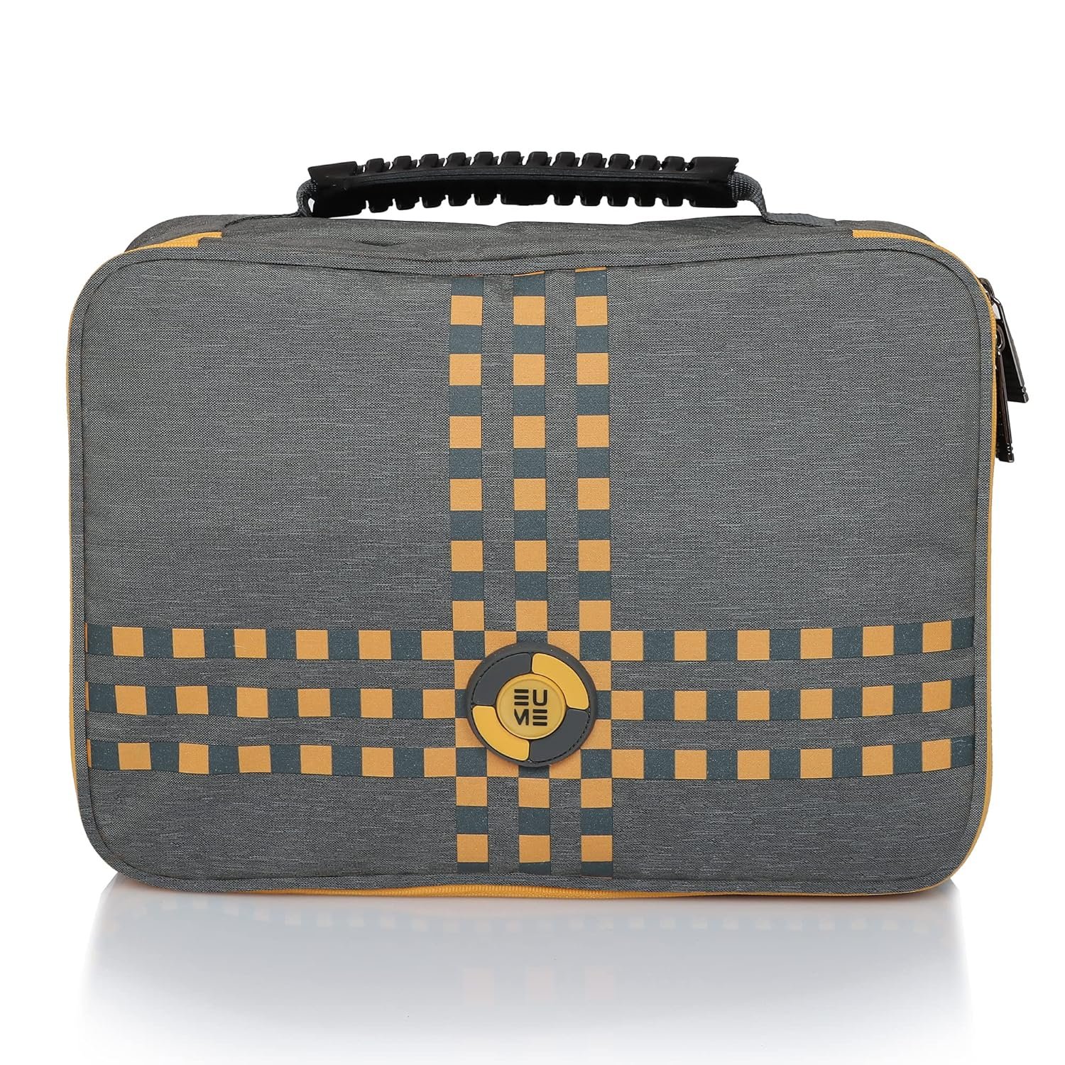 EUME Fixa 2 Compartment Electronic Accessories Organizer & Travel Gadget Bag for Men & Women (Grey) - Image 3